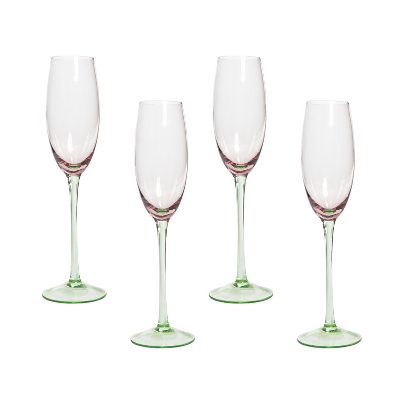 Delvina 200ml Handmade White Wine Glass Set