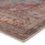 Tapis rouge foncé / bleu lavable à la machine-68309660