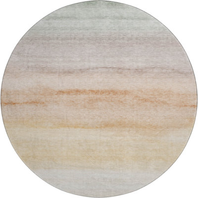 Premium Machine Washable Alijah AMF1253 Stripes Rug