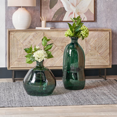 Handmade Glass Floor Vase