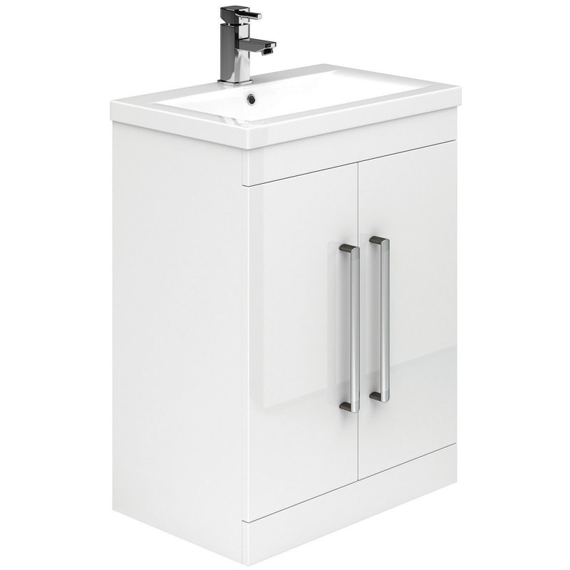 Whitfield Bathroom Vanity with Glass Basin