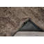 9'5''x9'5'' Square Machine Made Polyster Brown Shag Contemporary Plush Pile Rug