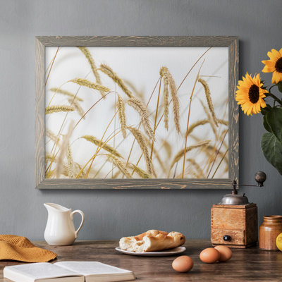 Blé encadré sur toile
