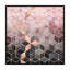 «Pink and Gray Cubes» par Elisabeth Fredriksson - impression d'art graphique-53128073-49900666