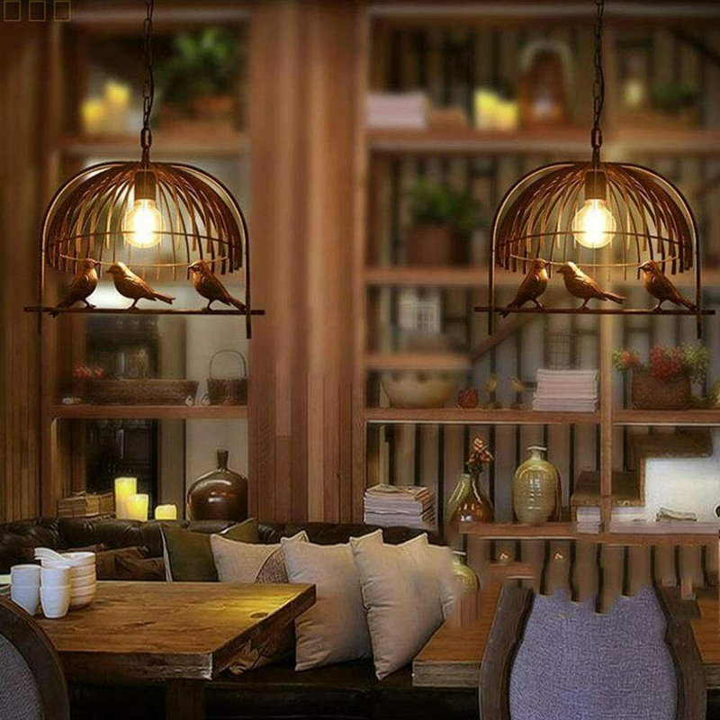 Hinerk 1 - Light Pendant, Rustic Red
