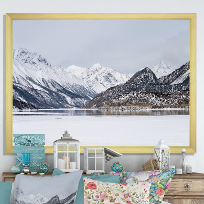 " Alaska Lake And Mountain Scenery I "