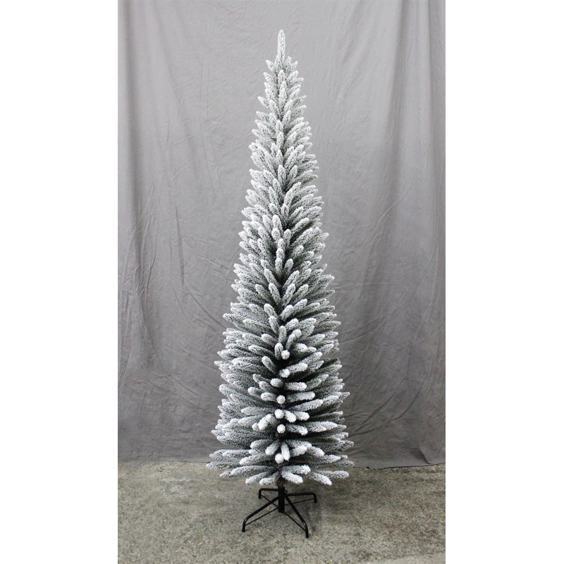 Lighted Artificial Christmas Tree, 8 ft.