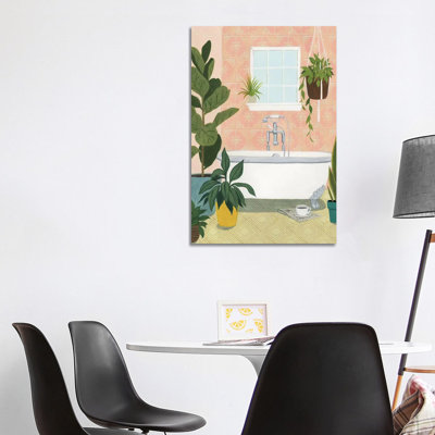 « Baignoire oasis II » par Grace Popp-impression d’art graphique