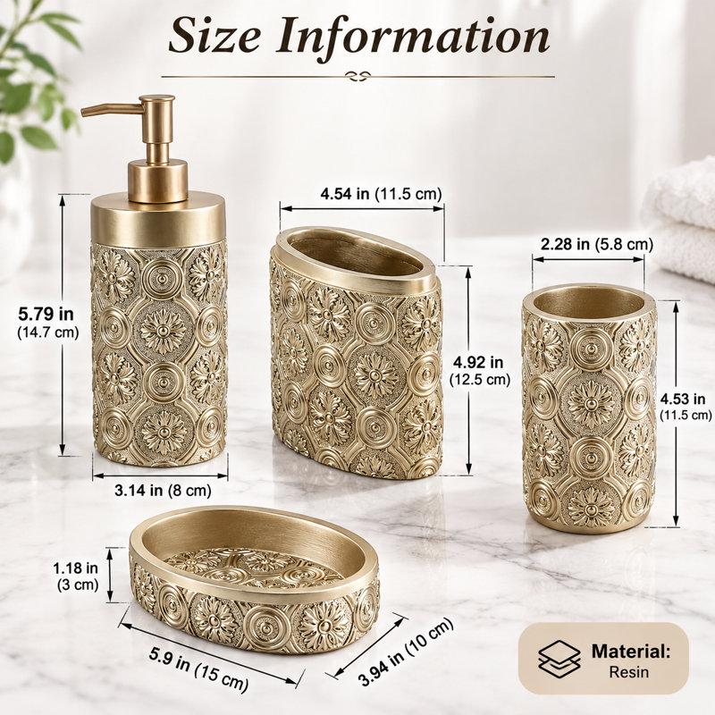 Bathroom Accessories Set
