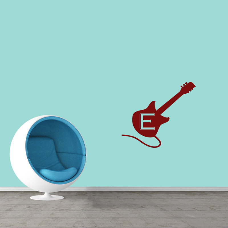 Adhésif décoratif guitare personnalisée, Oui, Canneberge
