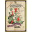 Flower Packet Hollyhock - Wrapped Canvas Print-425301331
