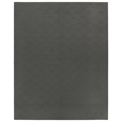  Tapis gris cendré 8 pi x 10 pi Brentwood Jasmine