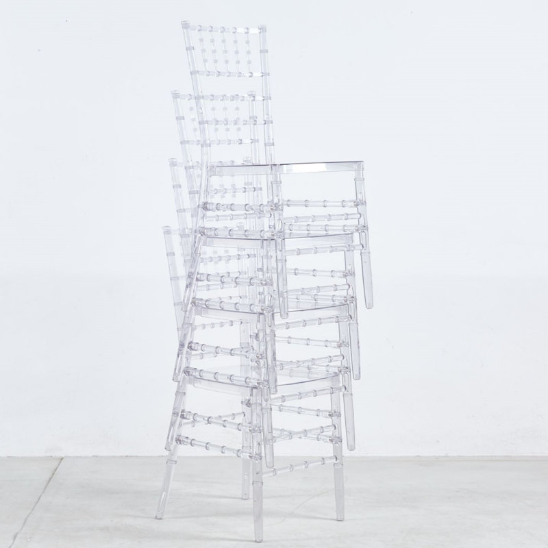 Hofman Modern Dining Chairs with Plastic Seats