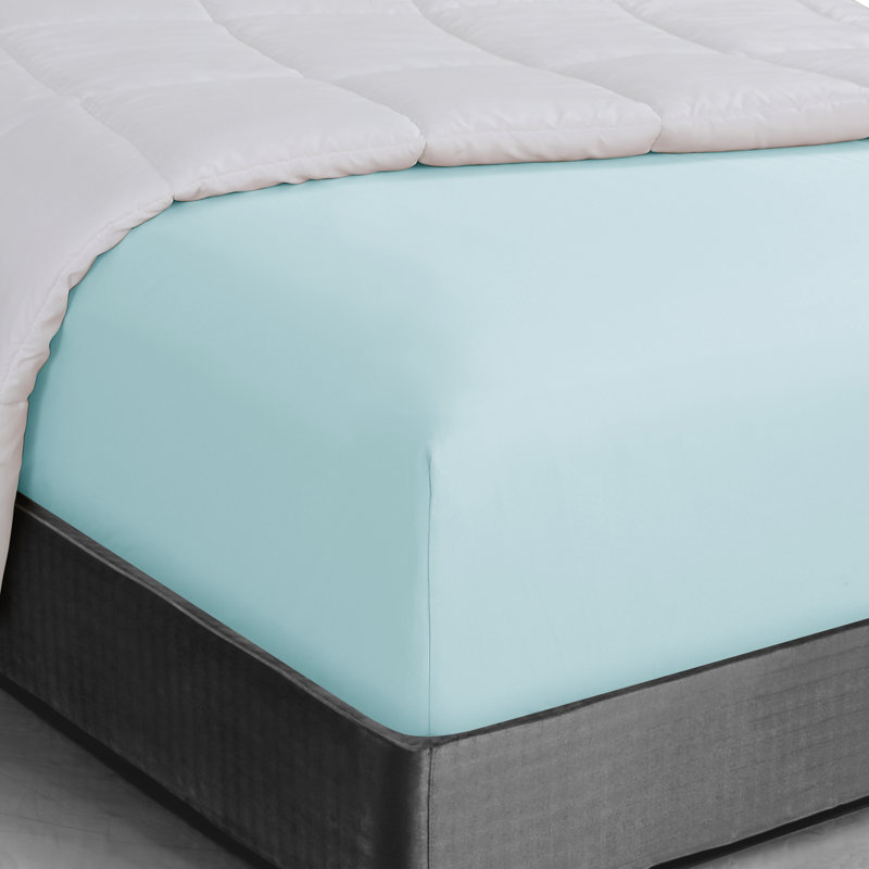 Swift Home Super Soft Microfiber Fitted Sheet, Green