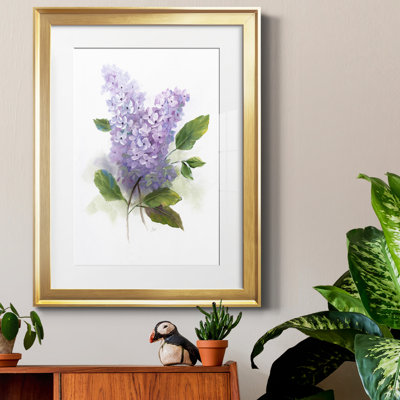 " Lilac Romance II " by J Paul Painting Print