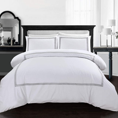 Kazimiera Sateen Polycotton 200 TC Duvet Cover Set