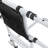 20.86'' W Foldable Bedside Grab Bar Bed Assist Rail Side Rail