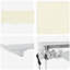 VidaXL Polyester Cover Retractable Patio Awning-125829651-125829652