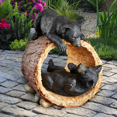 Statue de jardin oursons gross play bear
