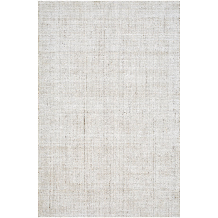 Diseree Rectangle Hand Loomed Natural Fibers/Polyester Area Rug in Ivory