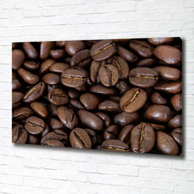 Coffee Beans - Wrapped Canvas Print