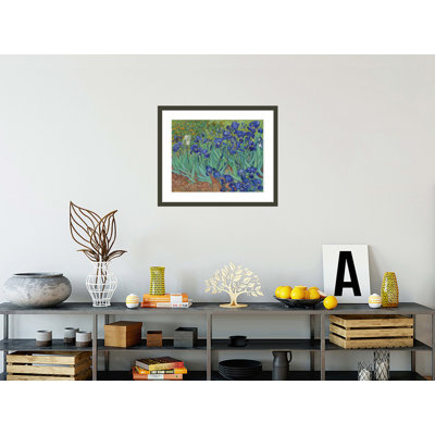 «Irises» par Vincent van Gogh, impression giclée encadrée