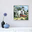 The New American LaFrance Is Here (Firehouse) by Norman Rockwell - Print on Canvas-56737720-56737723