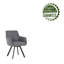 Sansome Swivel Fabric Dining Chair with Steel Legs-705799525