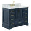 Ensemble de meuble-lavabo simple 43 po avec plateau Abshire-93359463