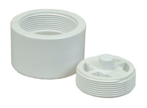 4" ABS Inlet Cleanout Accessory