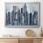 Cirrus I - Peinture sur toile encadrée-1347137223-1347137219