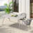 Stevan Rectangular Aluminum Outdoor Dining Table-266165054