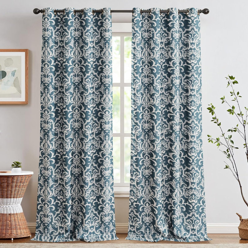 Rideaux obscurcissant pour chambre à coucher, 52" W x 108" L