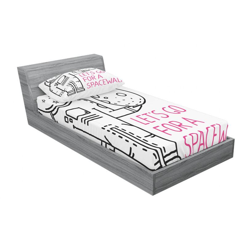 Microfiber Sheet Set, Twin XL Sheet Set with Fitted Sheet