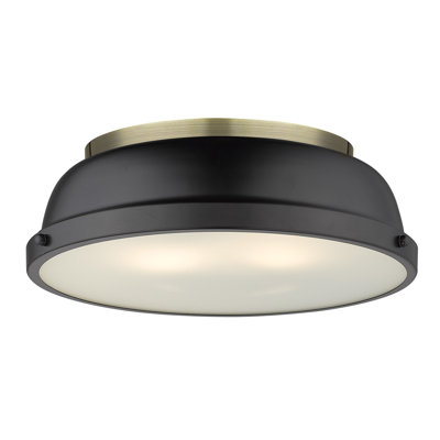 Plafonnier encastré 2 lumières Calico