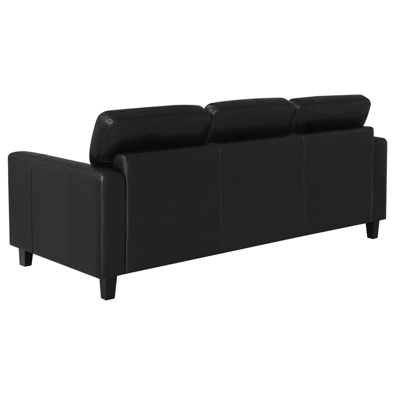 Remington Black Sofa