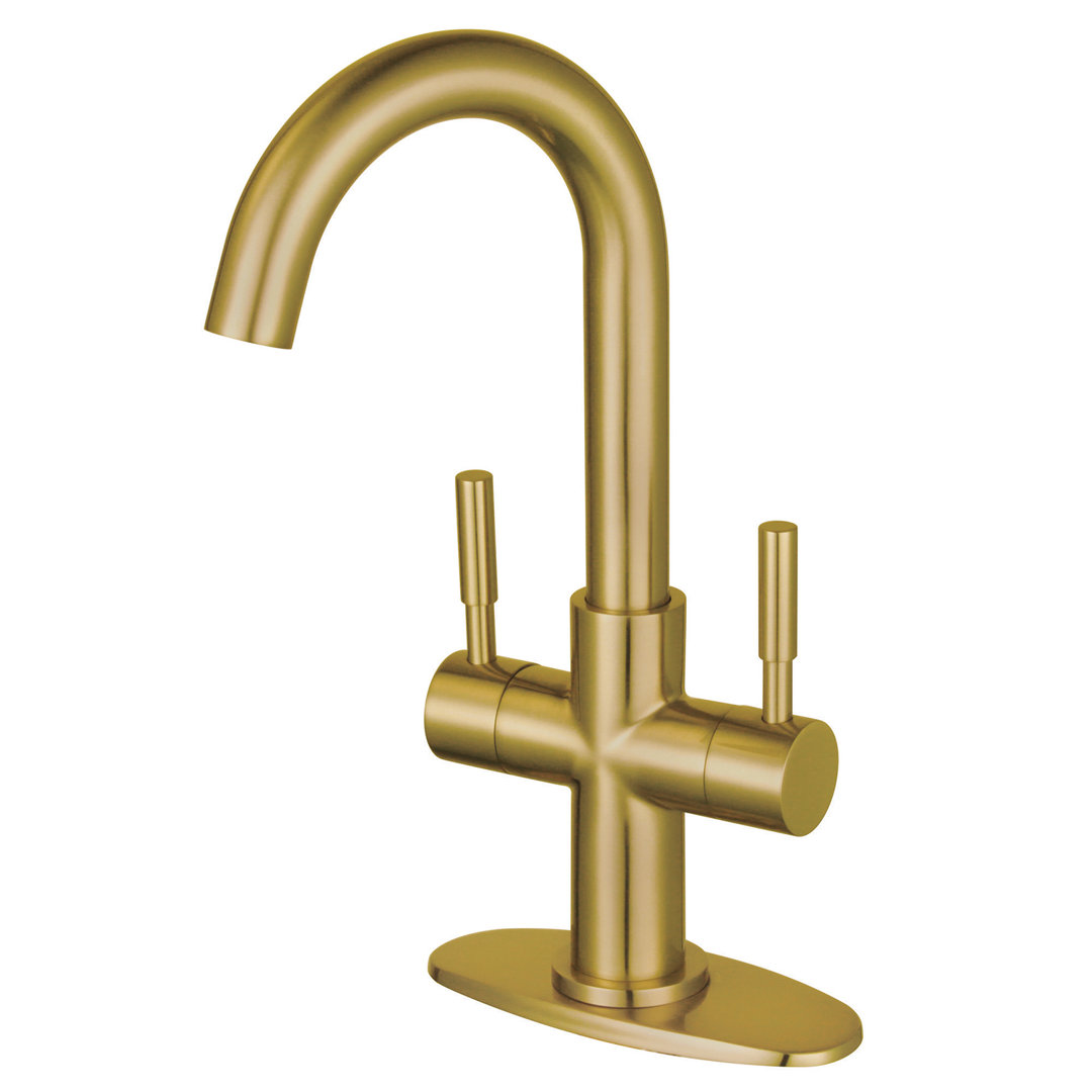 Kingston Brass Concord Two-Handle Deck Mount Bar Faucet Kingston Brass