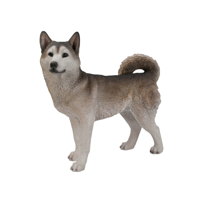 Statue pour chien sibérie husky