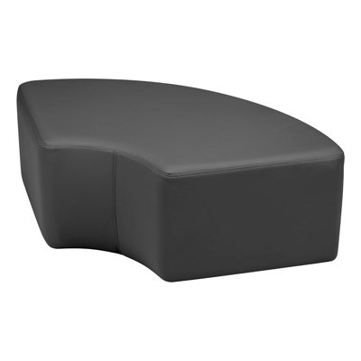 Pro Series Upholstered Quarter Circle Ottoman 12" Height
