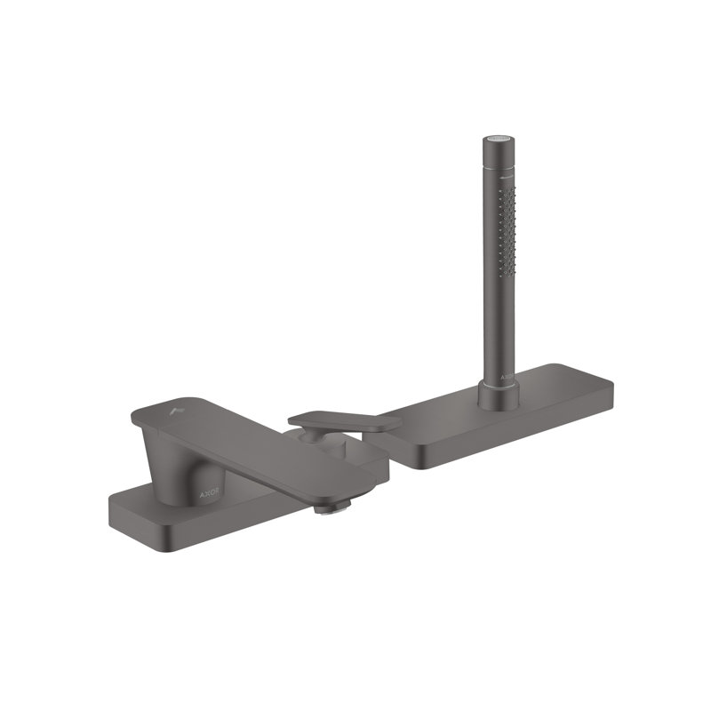 Citterio C Tub Filler with Diverter, Gray
