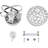 Ergi Steel Armed Sconce