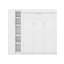 Lit escamotable double avec tablettes, garde-robe et DEL-1945234582