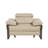 Top Grain Italian Leather Power Reclining Arm Chair with Power Headrests-649976433