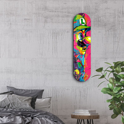 Elegant Decorative Tempered Glass Painting, 7.9 x 31.5 inches | 100% Tempered Glass (Thickness: 0.16 inches) | UV Printed Design, Perfect for Home Décor & Wall Art, Durable and Stylish Addition to Any Room