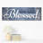 Blessed Inspirational Typography Canvas Print-92519289
