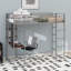Lit mezzanine pour enfants avec 2 tablettes et 1 bureau Gatland-1346974021-1346974016