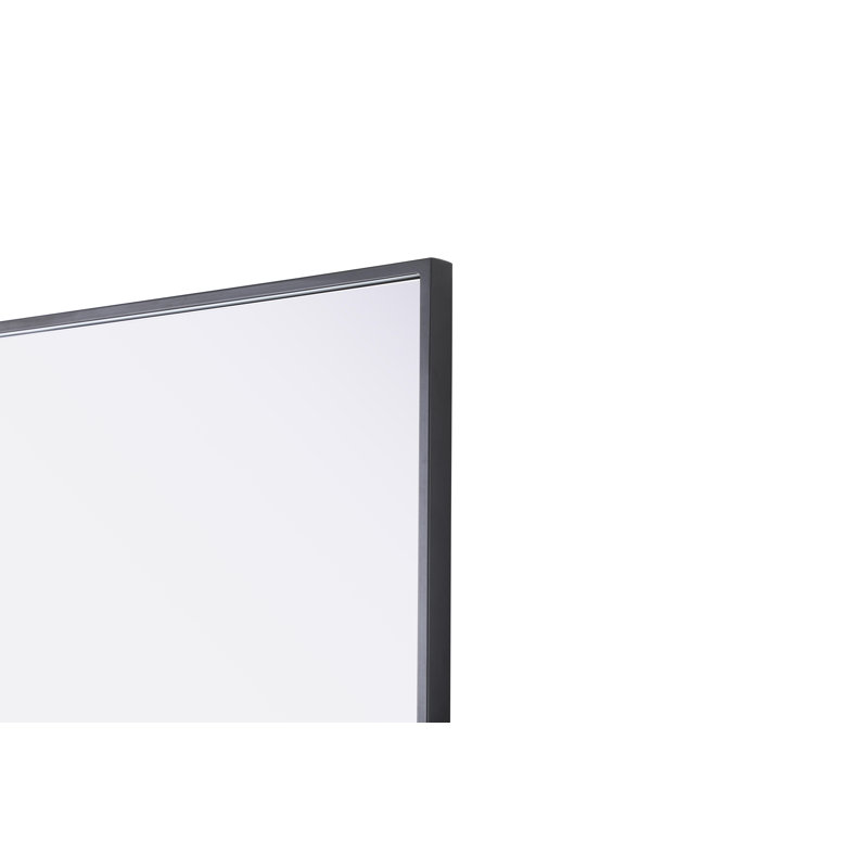 Miroir Amoura, 30 po x 48 po, Noir