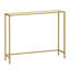 Joffe 100cm Glass Top Console Table-1397489692
