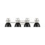 Ensemble de meuble-lavabo 4 lumières Brynnan-107150009-107150003