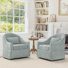 Fauteuil demi-tonneau pivotant Martha (ensemble de 2)